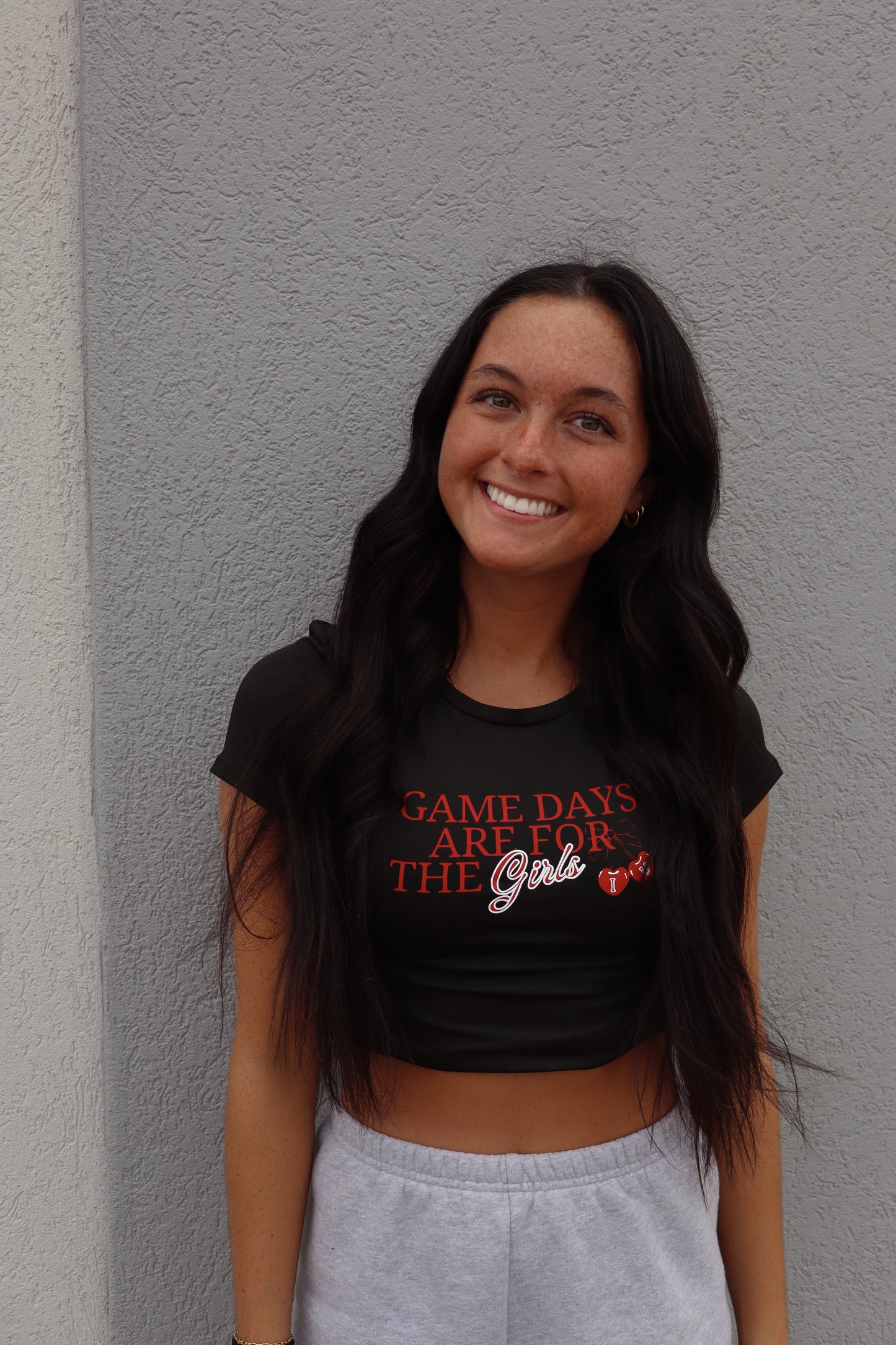 "game days are for the girls" tee