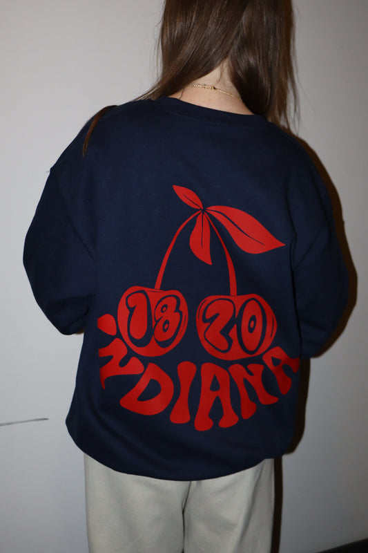 INDIANA CHERRY SWEATSHIRT