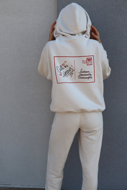 Call Me Hoosier postcard sweat set